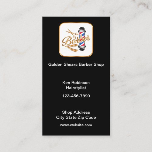 Flaappppppppppp Budget Barber Shop Business Cards 