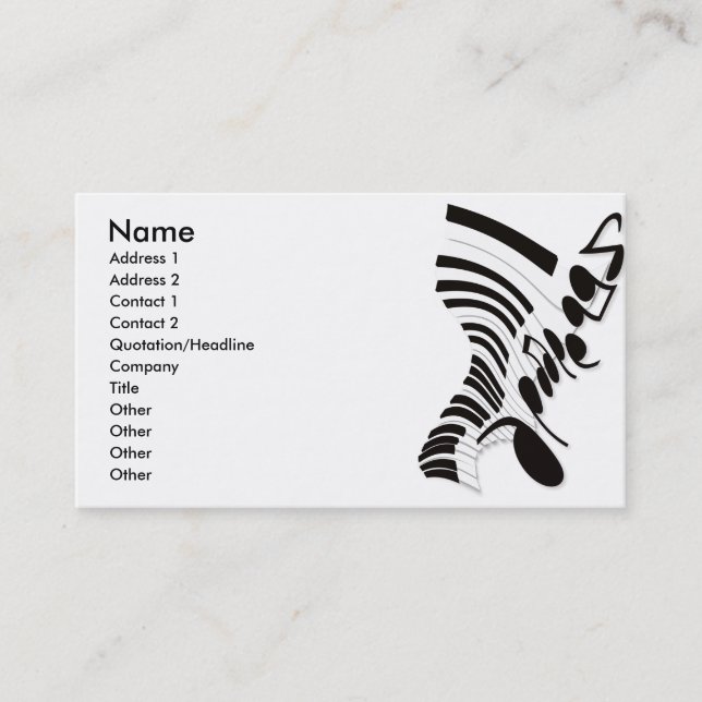 Flabby_Expression Business Card (Front)