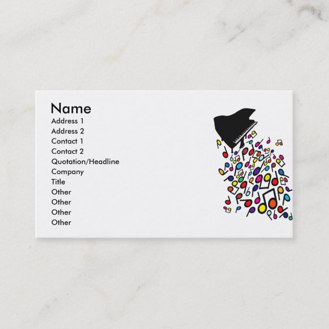 Flabby_Expression Business Card (Front)