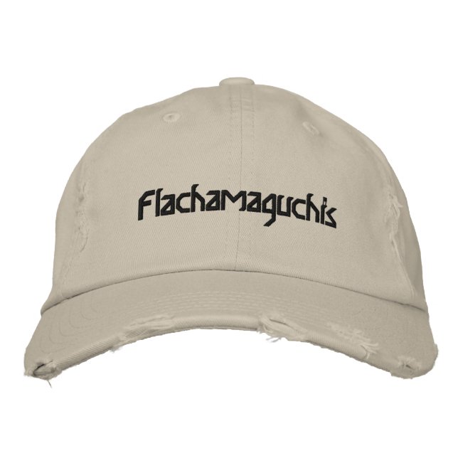 Flachamaguchis Embroidered Baseball Hat (Front)