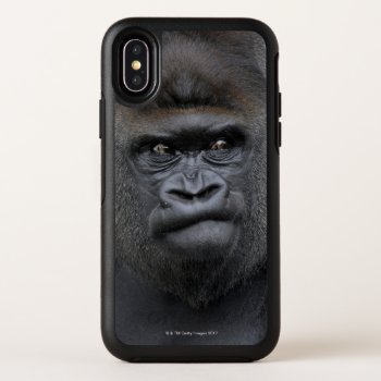 Flachlandgorilla  Gorilla Gorilla Otterbox Symmetry Iphone X Case by prophoto at Zazzle