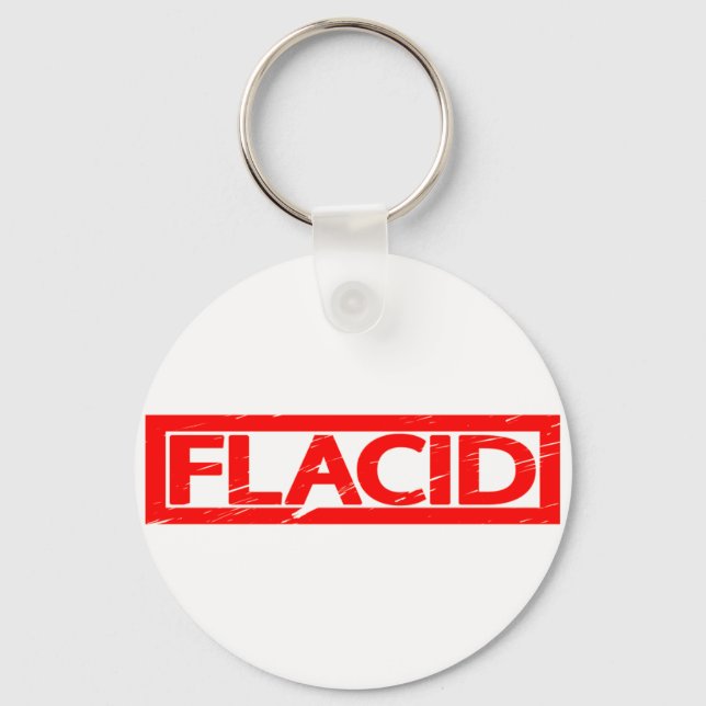 Flacid Stamp Keychain (Front)