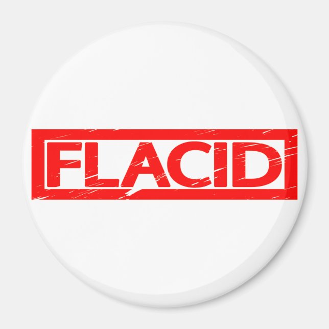 Flacid Stamp Magnet (Front)