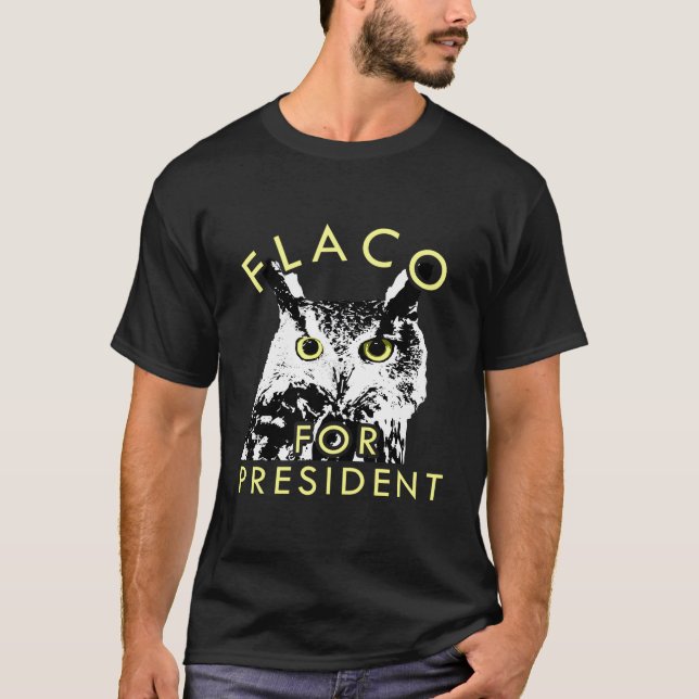 Flaco Owl T-Shirt (Front)