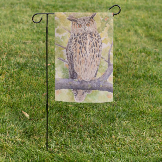 Flaco the Eurasian Eagle Owl Garden Flag