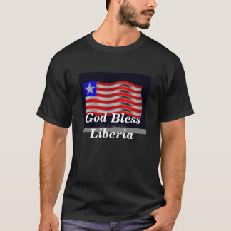 flag3, God Bless Liberia T-Shirt