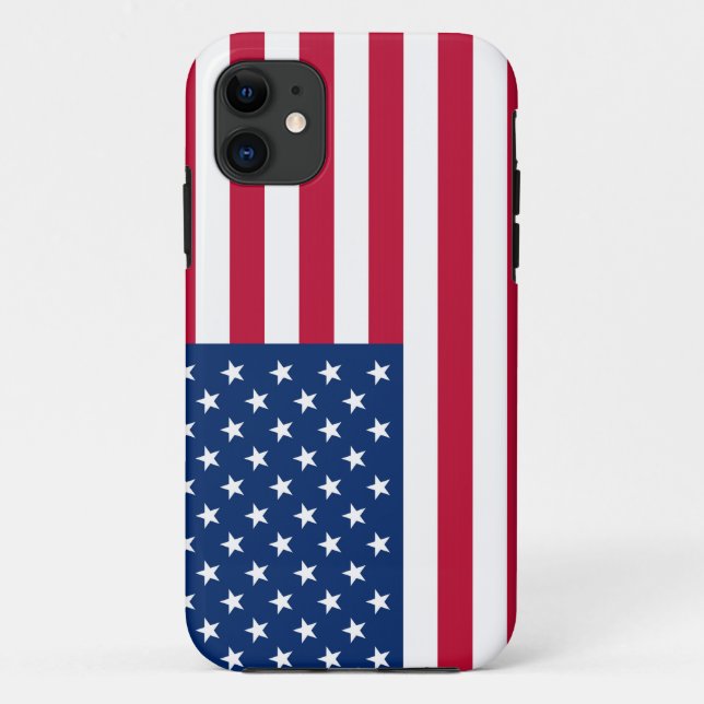 Flag America American country travel Case-Mate iPhone Case (Back)