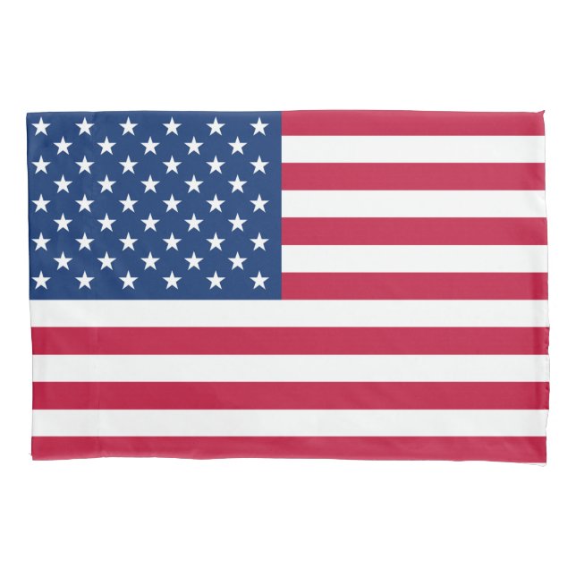 Flag America American country travel Pillowcase (Front)