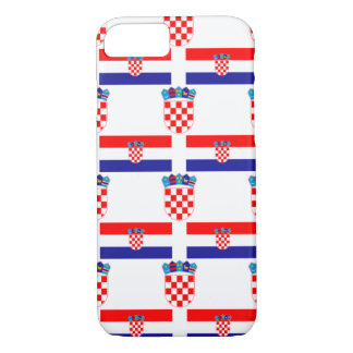 Flag and Crest of Croatia iPhone 8/7 Case