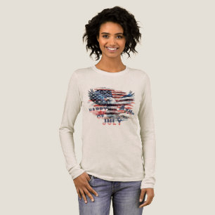 Flag and eagle of the United States. Independence Tri-Blend Shirt