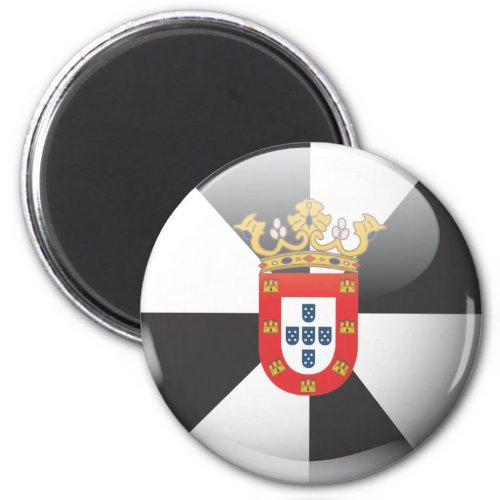 Flag and shield of Ceuta Magnet