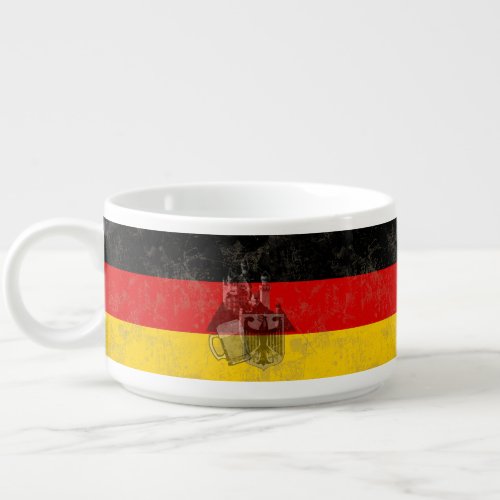 Flag and Symbols of Germany ID152 Bowl