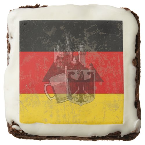 Flag and Symbols of Germany ID152 Chocolate Brownie