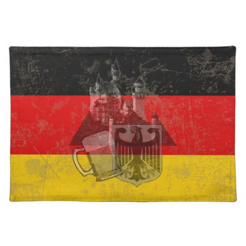 Flag and Symbols of Germany ID152 Cloth Placemat