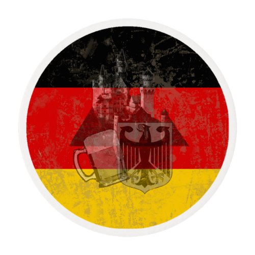 Flag and Symbols of Germany ID152 Edible Frosting Rounds