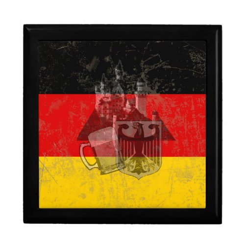 Flag and Symbols of Germany ID152 Jewelry Box