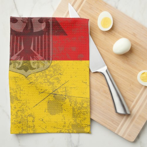 Flag and Symbols of Germany ID152 Kitchen Towel