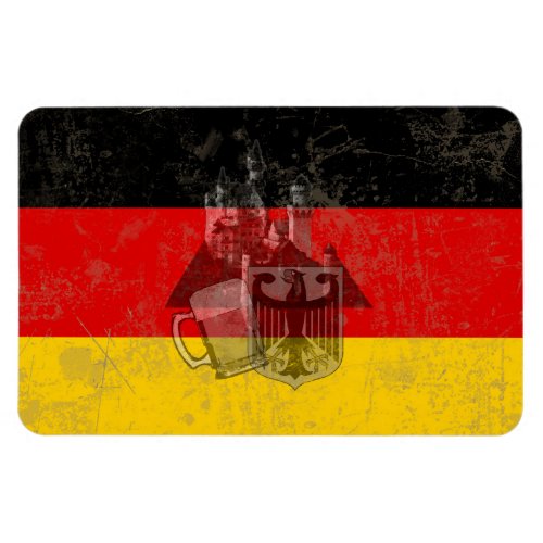 Flag and Symbols of Germany ID152 Magnet
