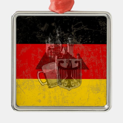 Flag and Symbols of Germany ID152 Metal Ornament