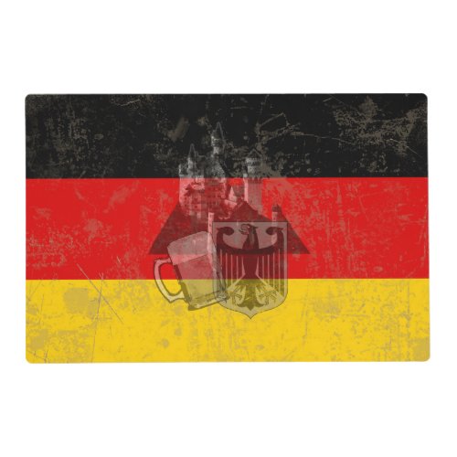 Flag and Symbols of Germany ID152 Placemat