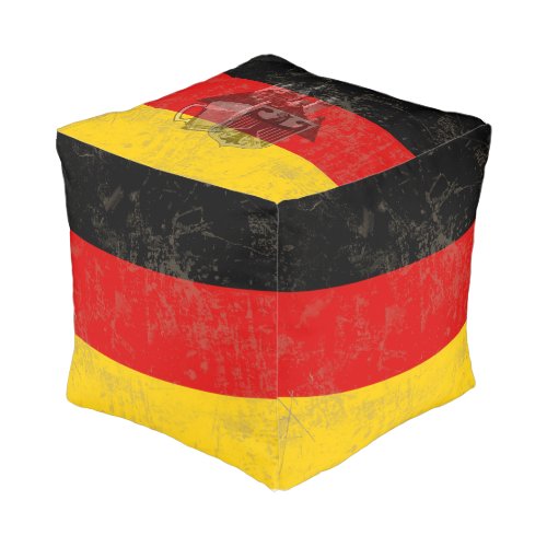 Flag and Symbols of Germany ID152 Pouf