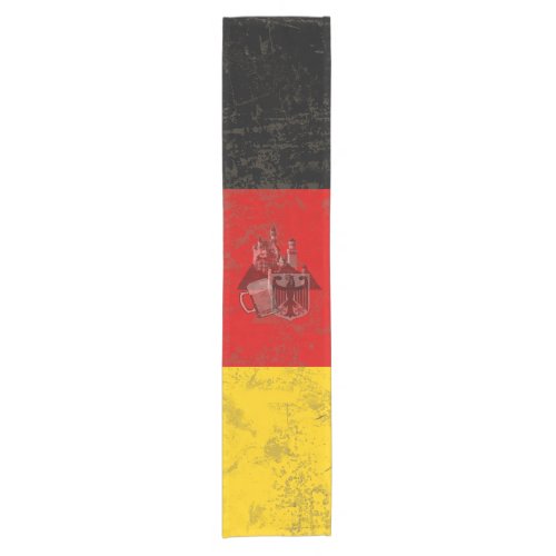Flag and Symbols of Germany ID152 Short Table Runner