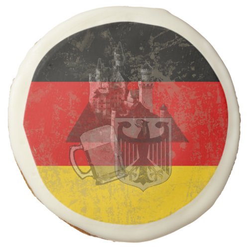 Flag and Symbols of Germany ID152 Sugar Cookie