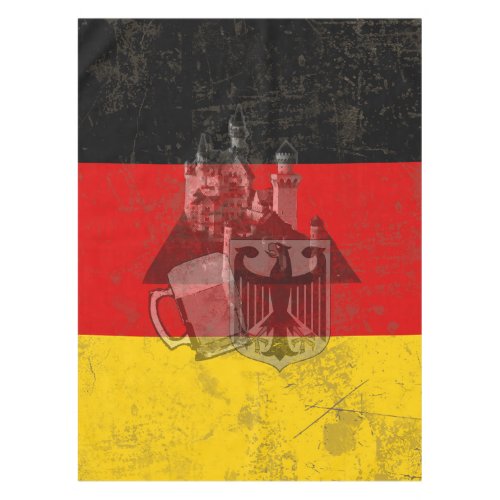 Flag and Symbols of Germany ID152 Tablecloth