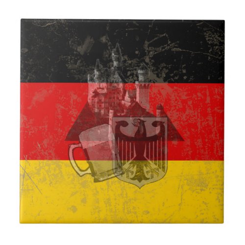 Flag and Symbols of Germany ID152 Tile