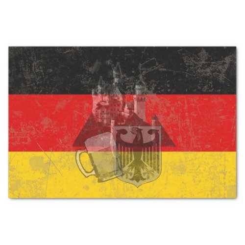Flag and Symbols of Germany ID152 Tissue Paper