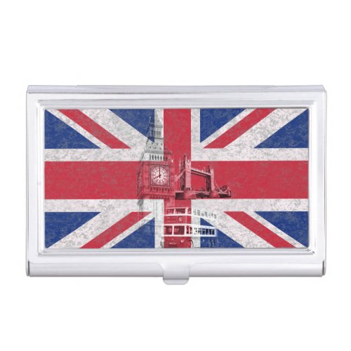Flag and Symbols of Great Britain ID154 Business Card Case