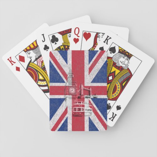 Flag and Symbols of Great Britain ID154 Playing Cards