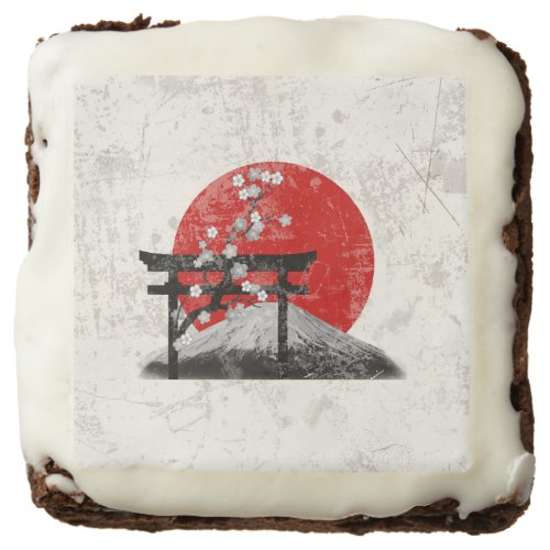 Flag and Symbols of Japan ID153 Brownie