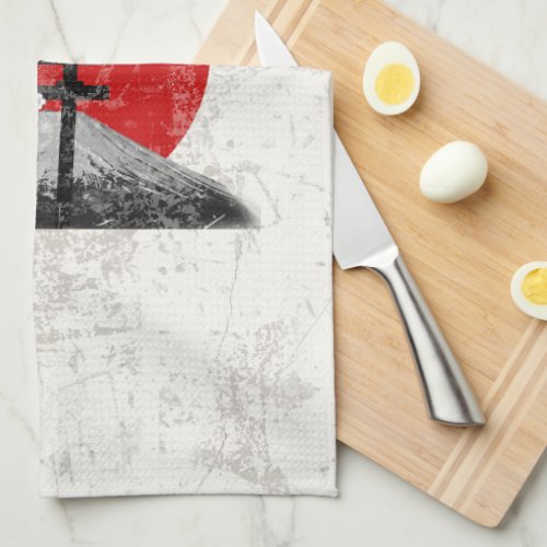 Flag and Symbols of Japan ID153 Kitchen Towel