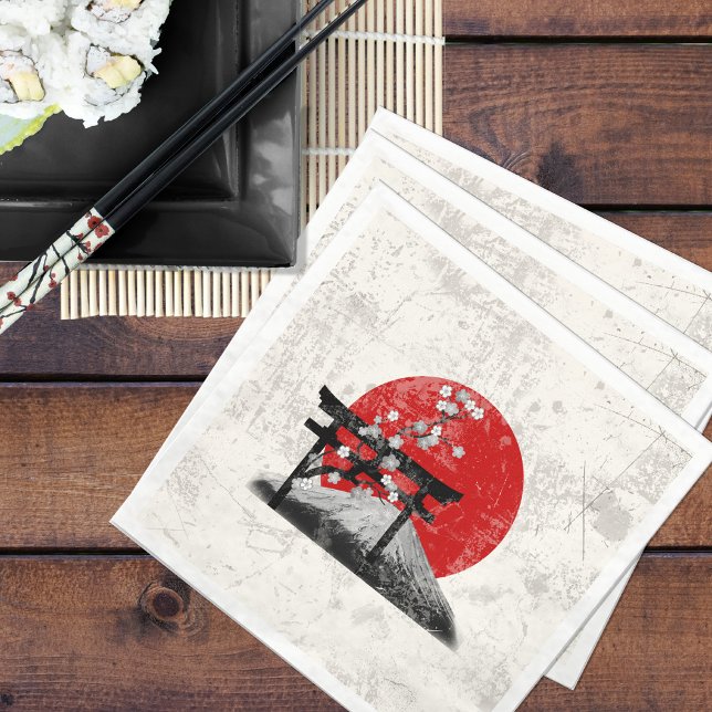 Flag and Symbols of Japan ID153 Napkins (Creator Uploaded)