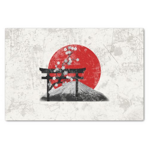 Flag and Symbols of Japan ID153 Tissue Paper