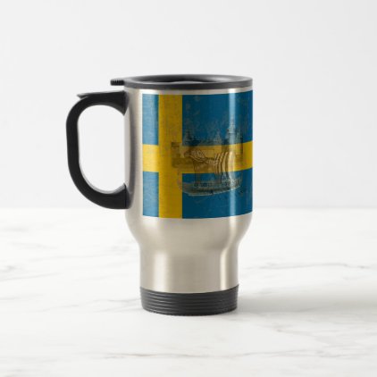 Flag and Symbols of Sweden ID159 Travel Mug