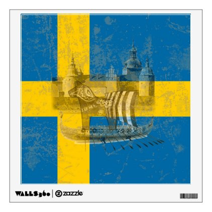 Flag and Symbols of Sweden ID159 Wall Sticker