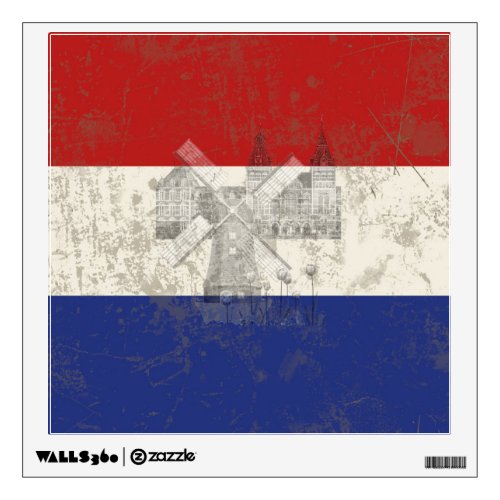 Flag and Symbols of the Netherlands ID151 Wall Sticker