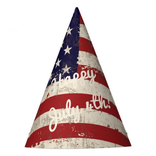 Flag and Symbols of United States ID155 Party Hat