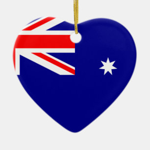 Flag Australia. Australian symbol Ceramic Ornament