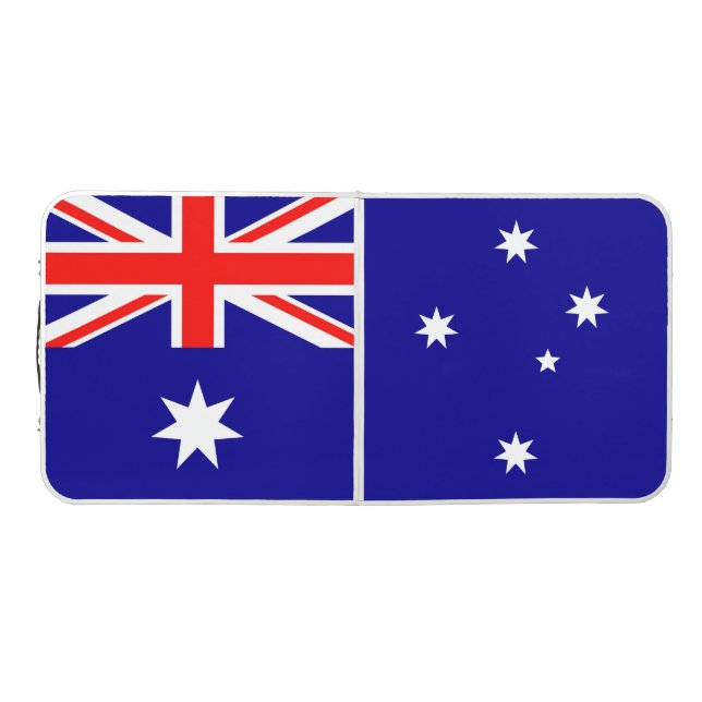 Flag Australia Beer Pong Table (Top)