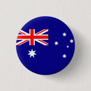 Flag Australia Button