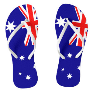 Flag Australia Flip Flops