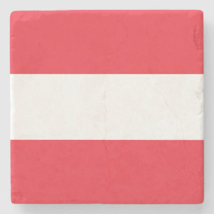 Flag Austria Stone Coaster