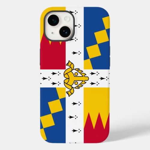 Flagbanner of Arms of Birmingham England Case_Mate iPhone 14 Case