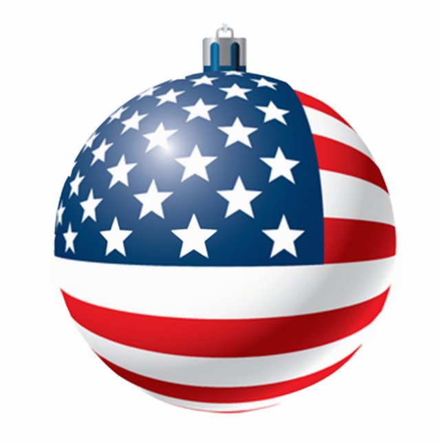 Flag bauble ornament (Front)