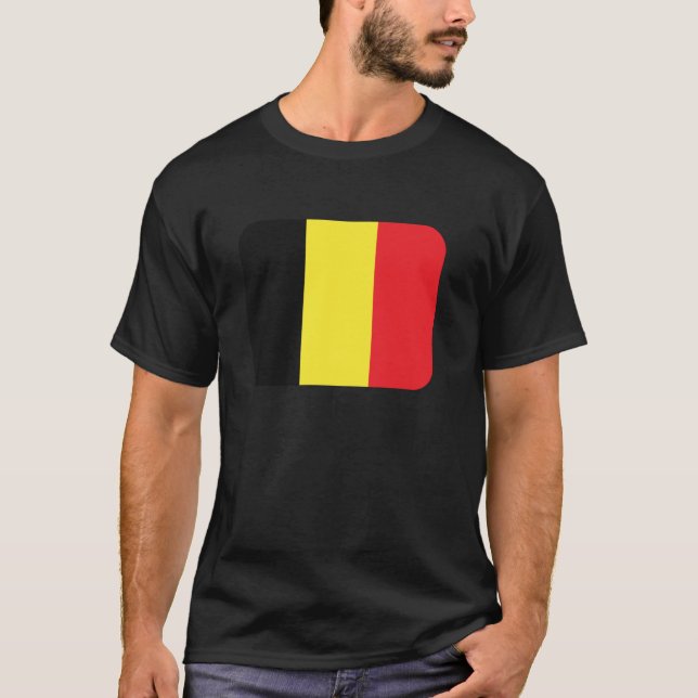 Flag Belgium T-Shirt (Front)