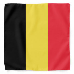 Flag Belgium Tricolor Bandana