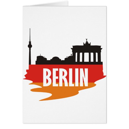 Flag Berlin Cards (Front)